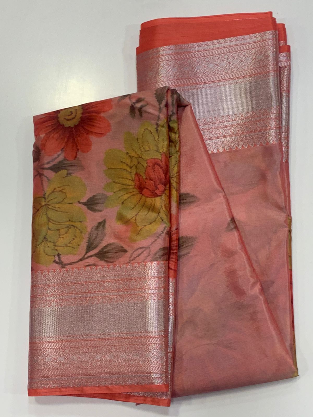 Semi Silk Saree APSS001