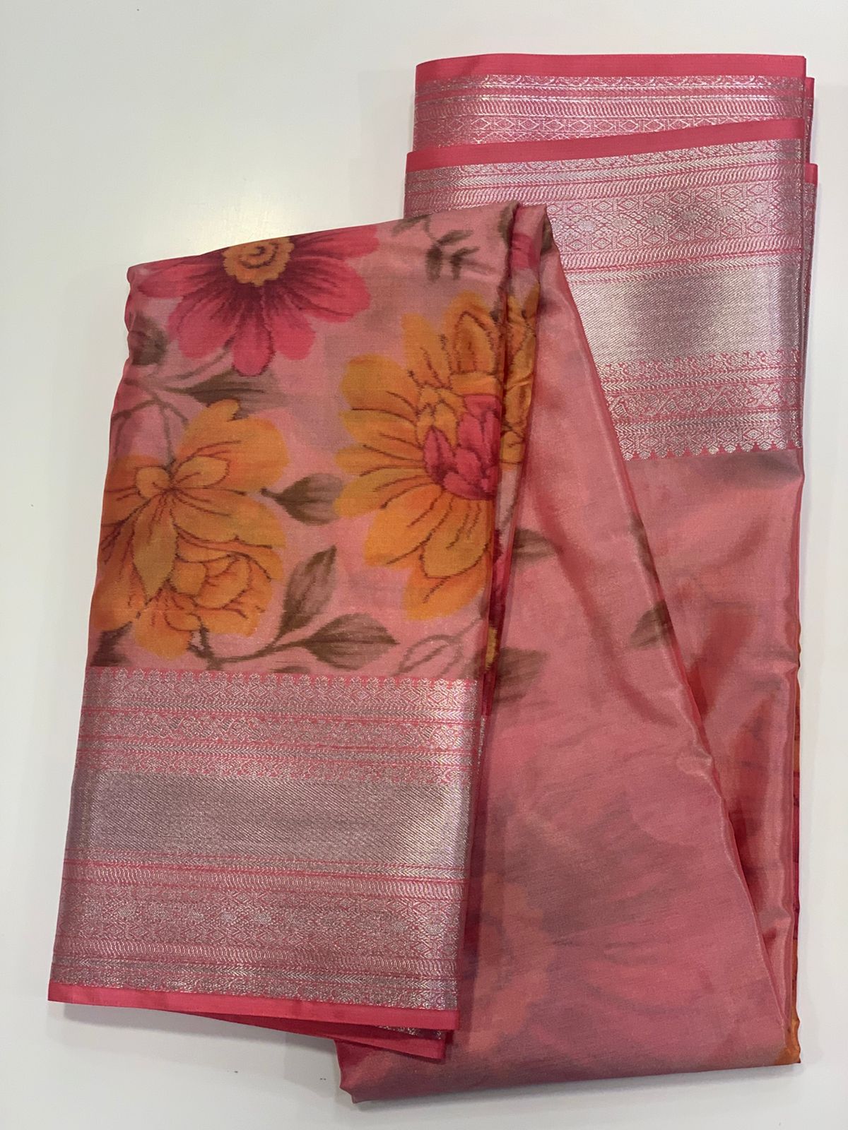 Semi Silk Saree APSS001