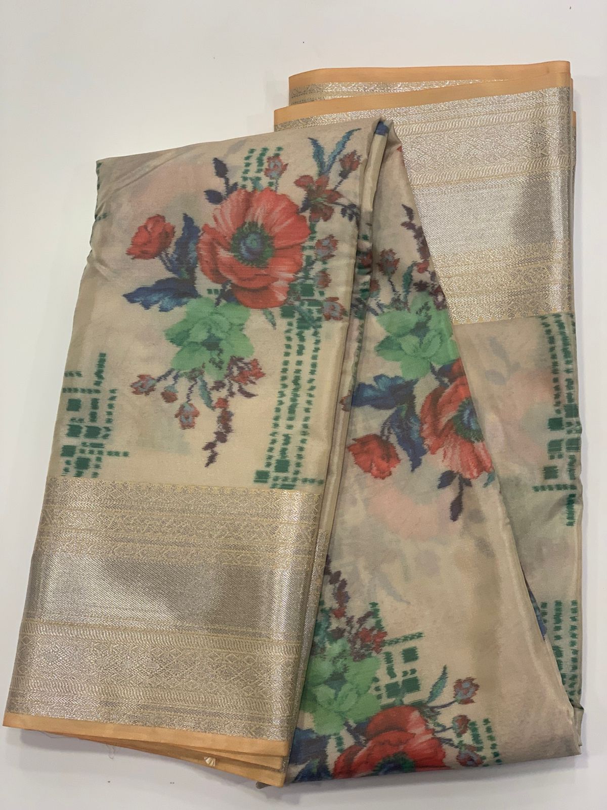 Semi Silk Saree APSS001