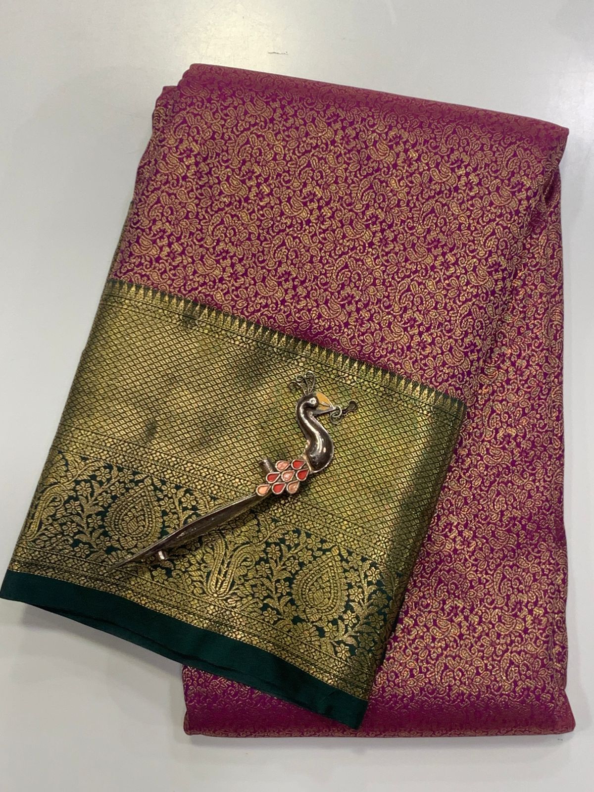 Semi Silk Saree APSS001