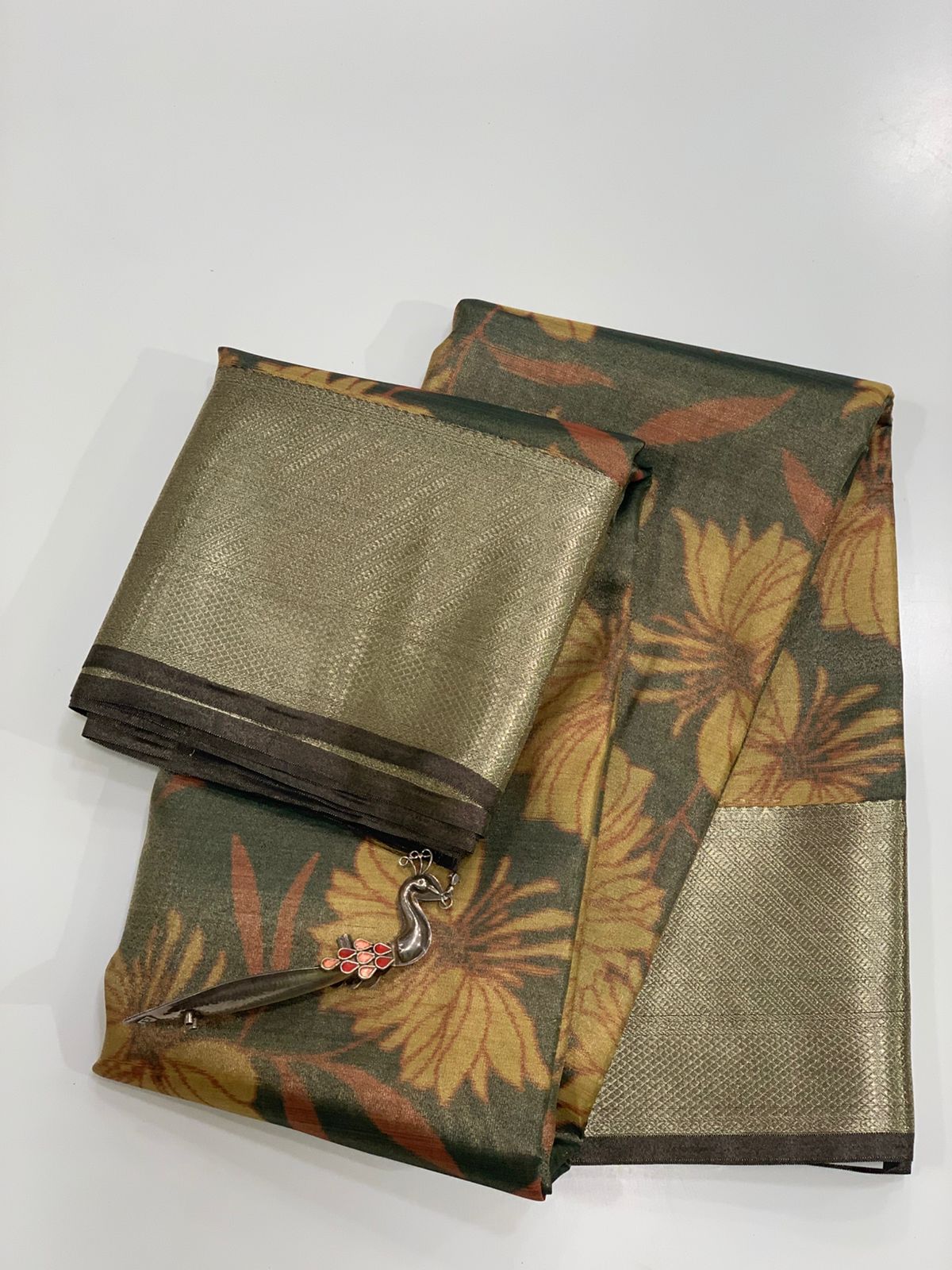 Semi Silk Saree APSS001