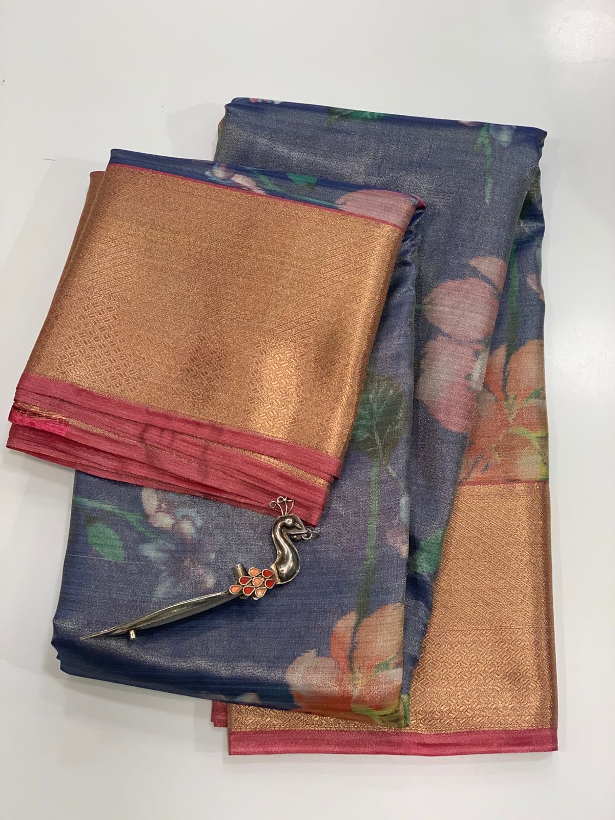 Semi Silk Saree APSS001