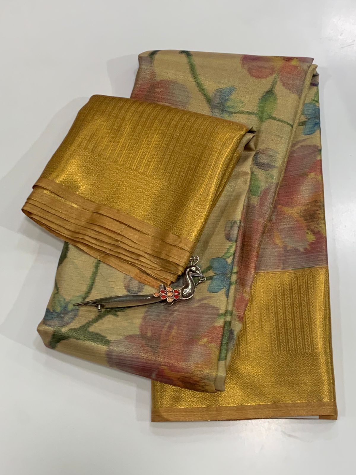 Semi Silk Saree APSS001