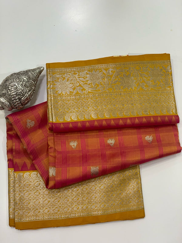 Kanjivaram Soft Silk Saree ASSS001