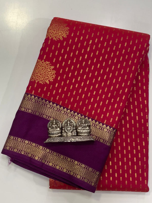 Semi Silk Saree APSS001