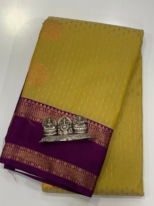 Semi Silk Saree APSS001