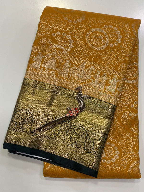 Semi Silk Saree APSS001