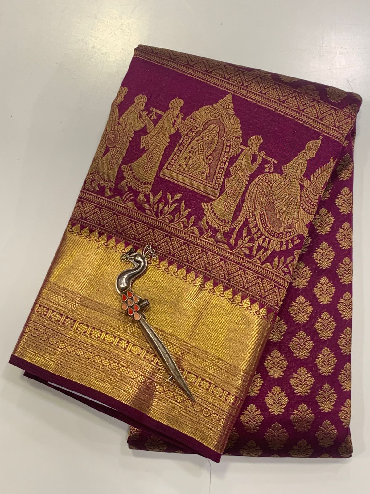 Kanchivaram Silk Saree APK001