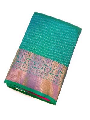 Kanjivaram Silk Saree Green